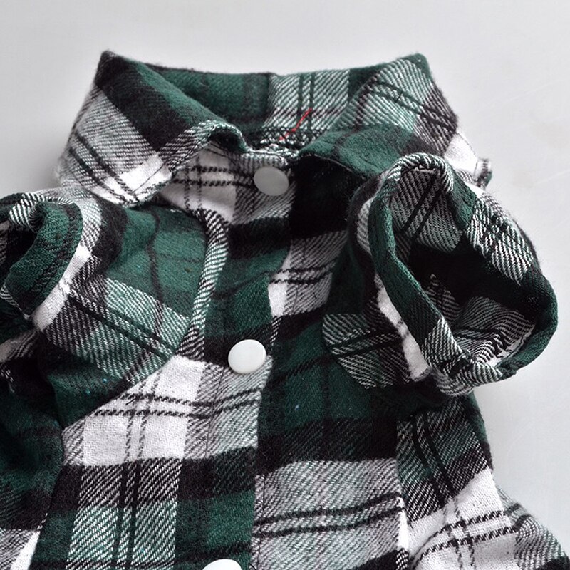 Letnia moda ubrania dla kota Plaid kot domowy koszule kamizelka dla małych kotów psy koszula odzież Puppy Kitten stroje materiały