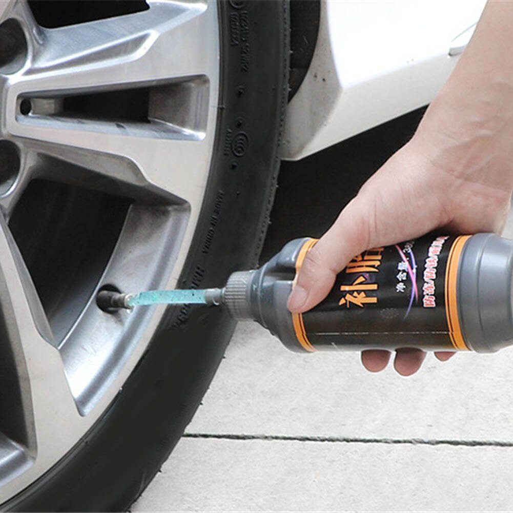 380ML Universal Vacuum Tire Inner Tube Repair Glue Motorcycle Tyre Sealer Car Mountain Bike Tire Sealant Repair Fluid
