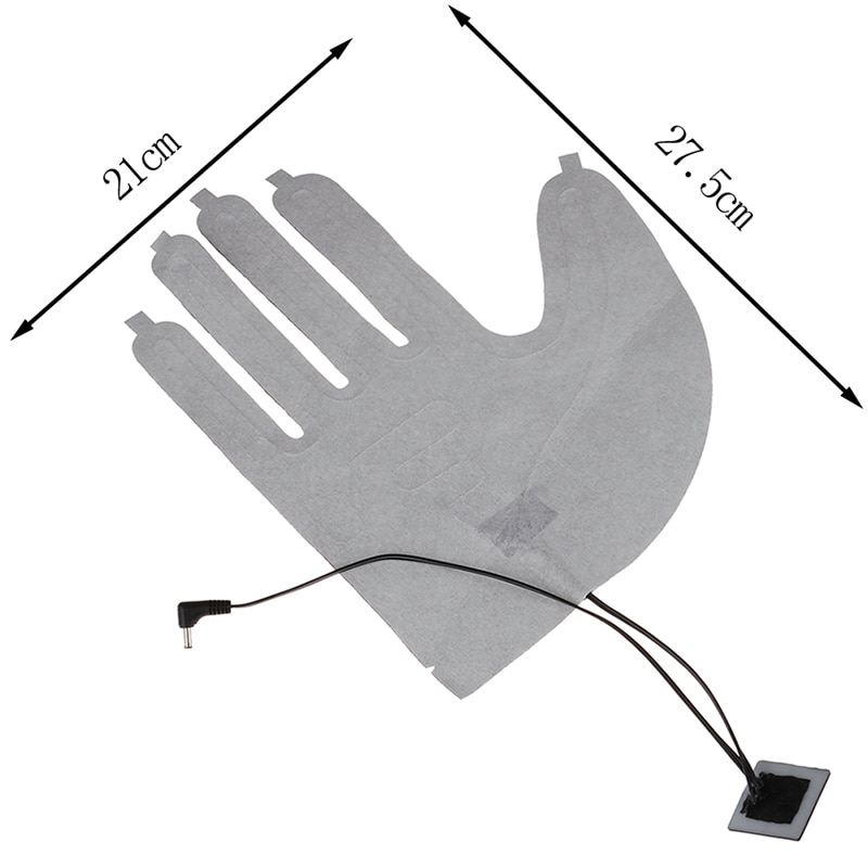 5v Electric Portable Heating Glove Motorcycle Glove Adjsutable Winter Outdoor Thermal Warm Fingers Gear Accessories Foldable