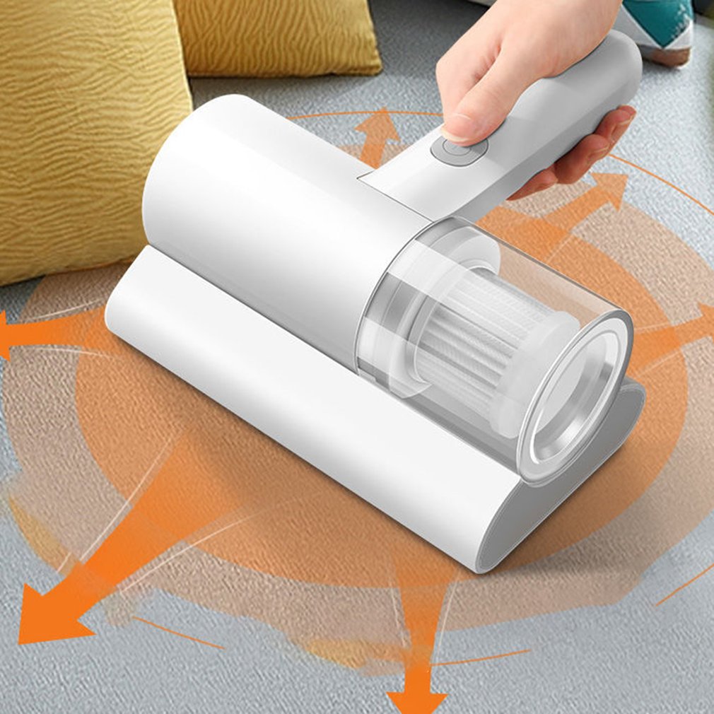Handheld Mite Removal Machine Vacuum Cleaner UV 10KA Mite Removal Instrument White Bed Wireless Mite Remover Cleaning Machine