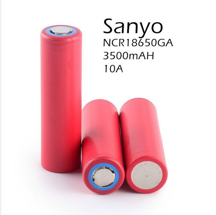 Zaklamp 18650v batterij 3500 mah ncr 18650ga 10a batterijen