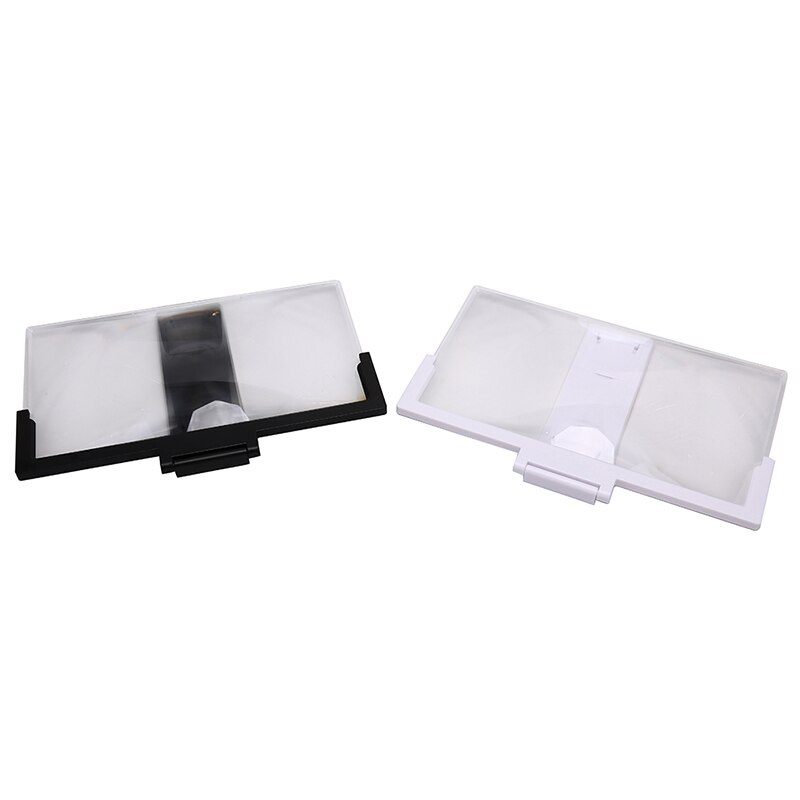 1pc 14 pouces Mobile 3D lentille écran de film agrandir 3X loupe support pliant support de téléphone pour téléphones mobiles universel en plastique