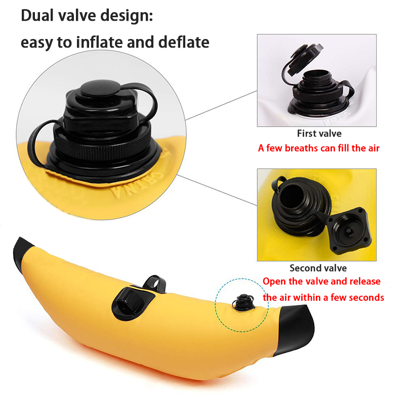 2-teiliges Kajak-Ausleger-Stabilisator, aufblasbarer Ausleger-Schwimmer, stehendes Schwimmer-Stabilisator-System-einstellen für Kanus, Fischerboote
