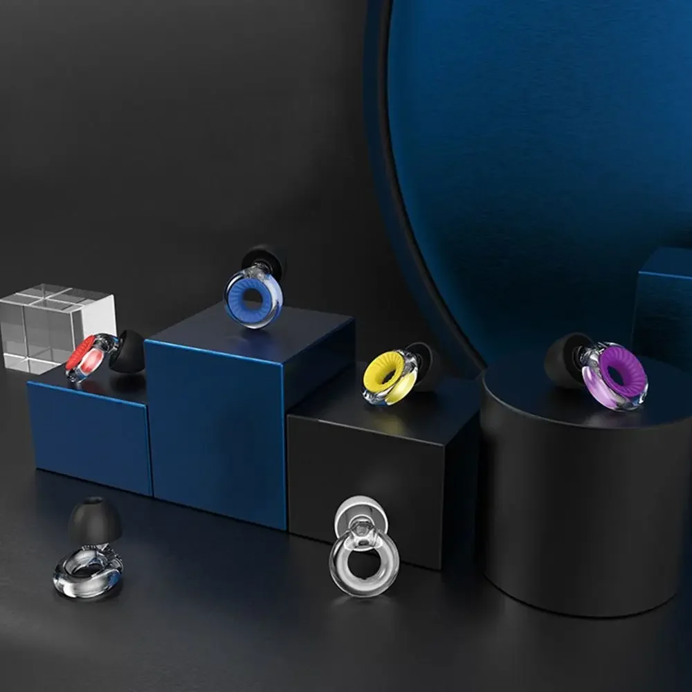 Siliconen oordopjes voor zwemmen Slaap Ruisonderdrukking Ruisonderdrukking-Geluiddicht Verminder storingen - lus Oordopjes Benodigdheden