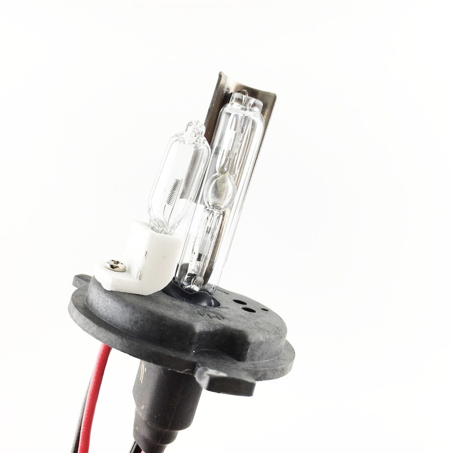 2 uds coche Xenon bombilla HID H4-2 H4 escondió y la bombilla halógena H4/H H4/L 6000K 8000K 35W HID luz bombilla de la lámpara de la linterna del coche de reemplazo
