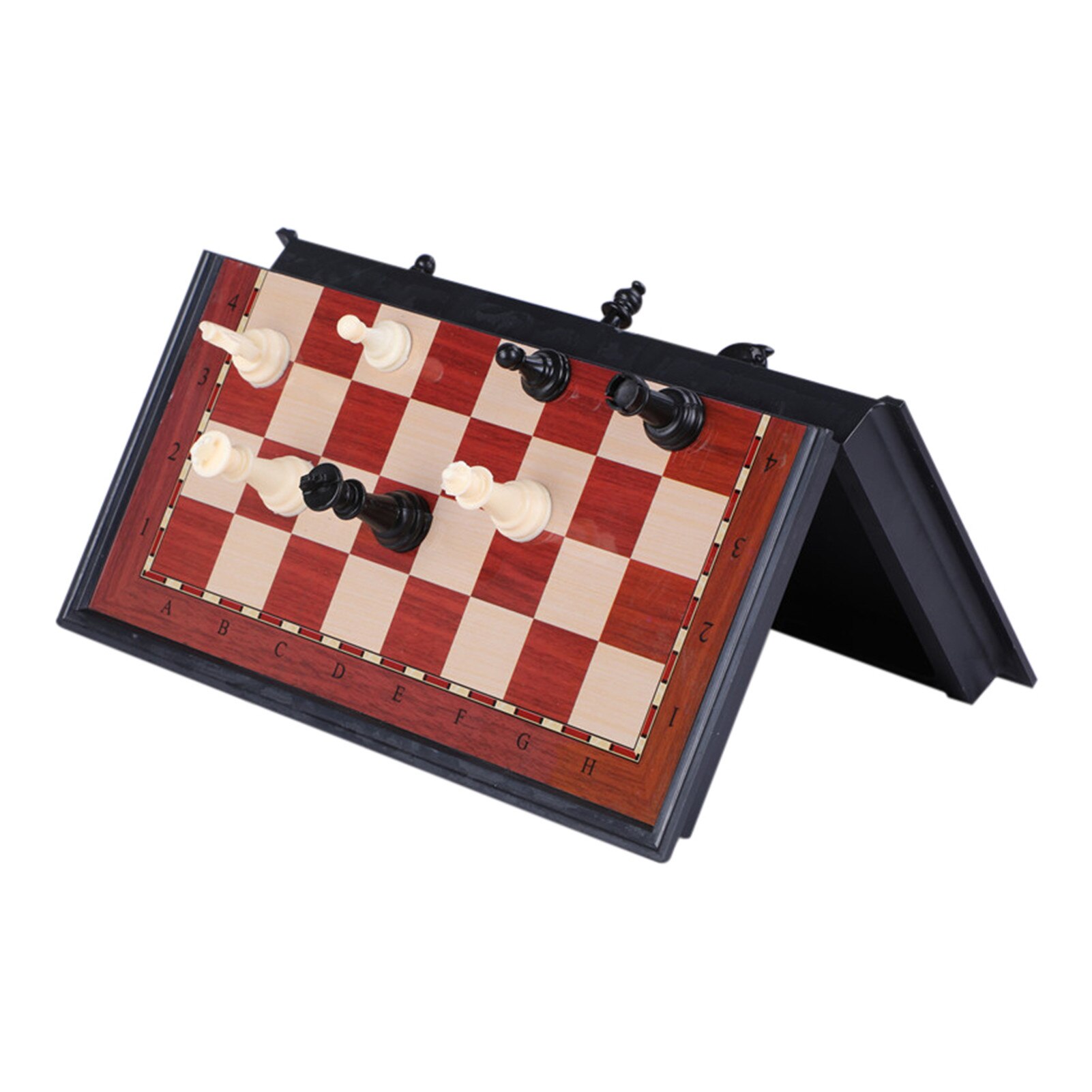 Hight Houten Opvouwbare Grote Schaakspel Massief Houten Schaakbord Entertainment Board Games Kinderen