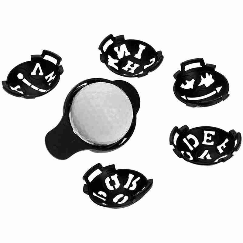 Mark Golf Ball Stencil Monogrammer Marker Template Great Marker Ollow Alphabet Drawing Ball Line Liner Drawing Golf Pen Lin Z9B4