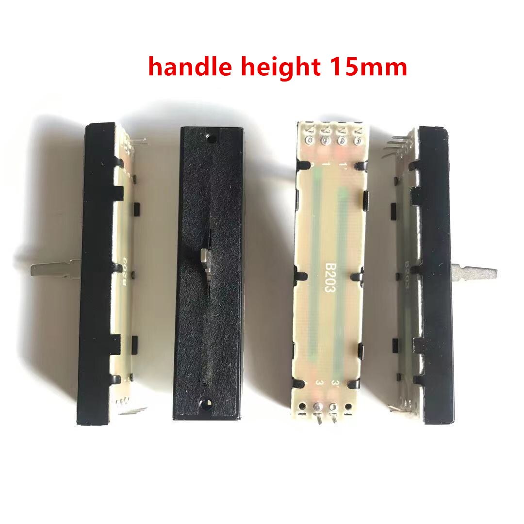 4pcs Upgraded Cross Fader Assembly DDJ-SX2 ddj sx2 (704-DJM250-A032 /HA) Handle height 20mm: handle height 15mm