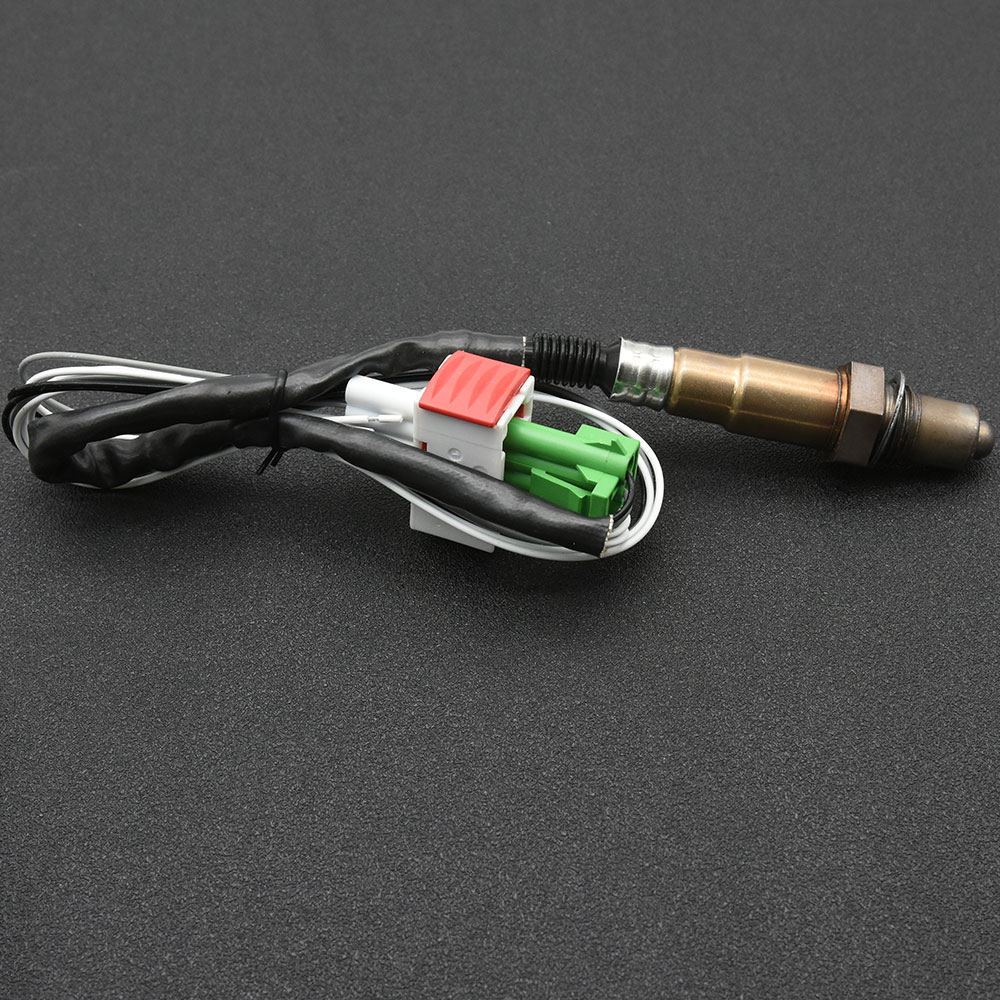 52Mm Air Fuel Ratio Gauge Met Smalband O2 Zuurstofsensor Auto Gauge Digitale Display Fit Voor 12V Auto afr Meter 8 Kleur Backlight