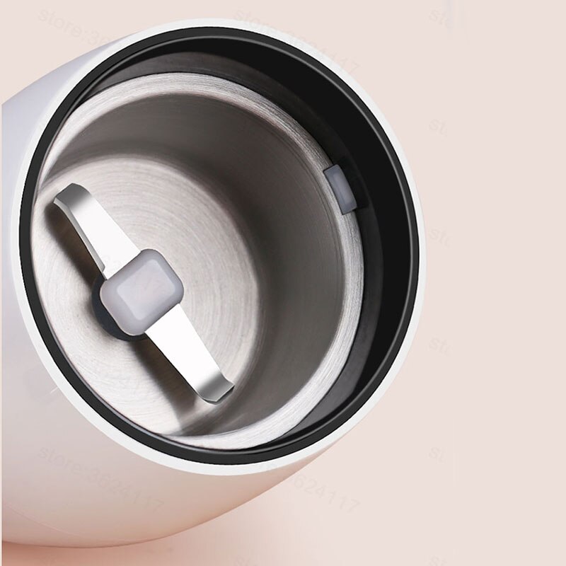 Xiaomi lille husstand 200w elektrisk mini kaffekværn kraftige bønner krydderier nøddefrø kaffebønnekværn mølle urter nødder