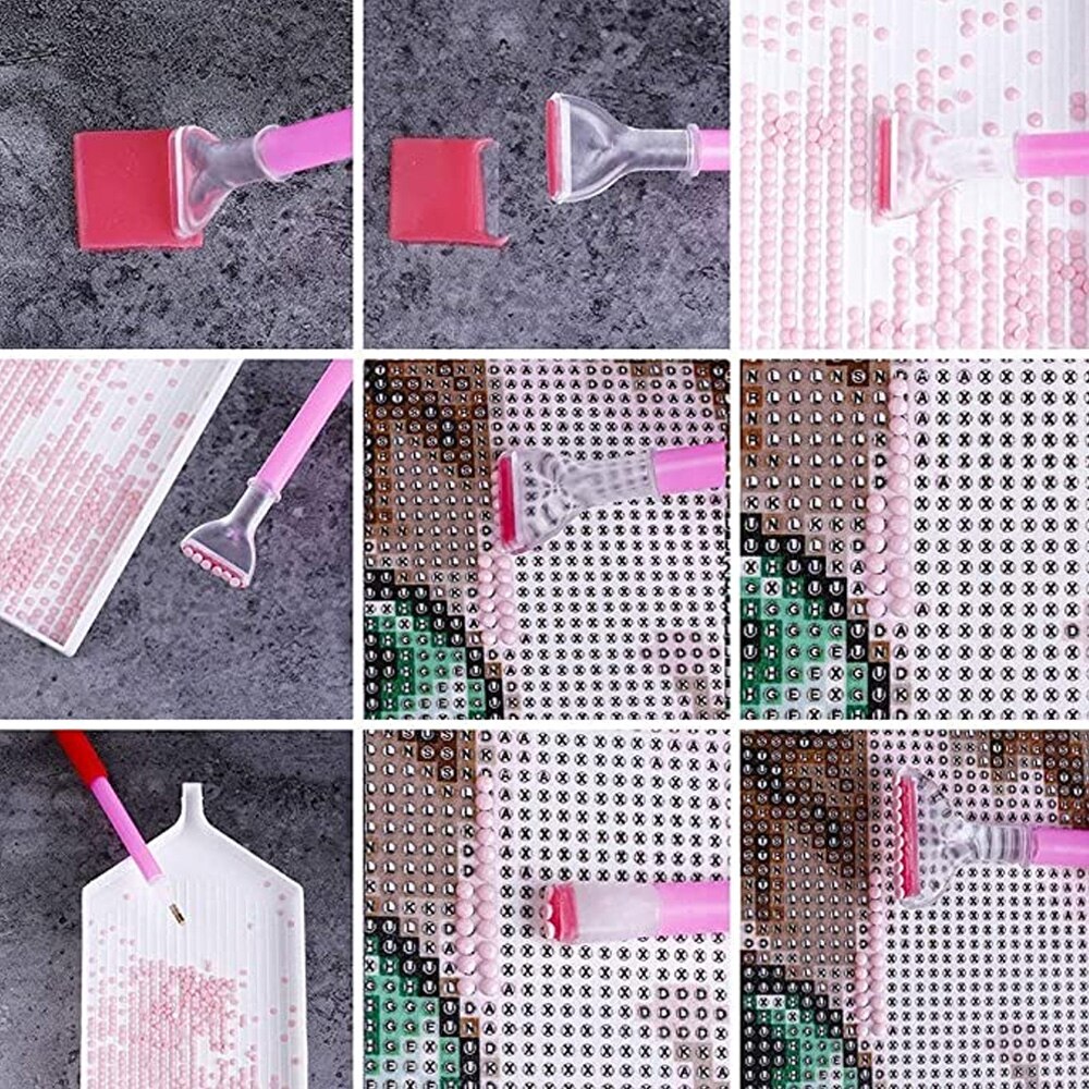 LED Diamond Painting Light Pad 80pcs 5D Diamond Painting Embroidery Accessories Tool Kits A4 Light Board Tracing Drawing Pad