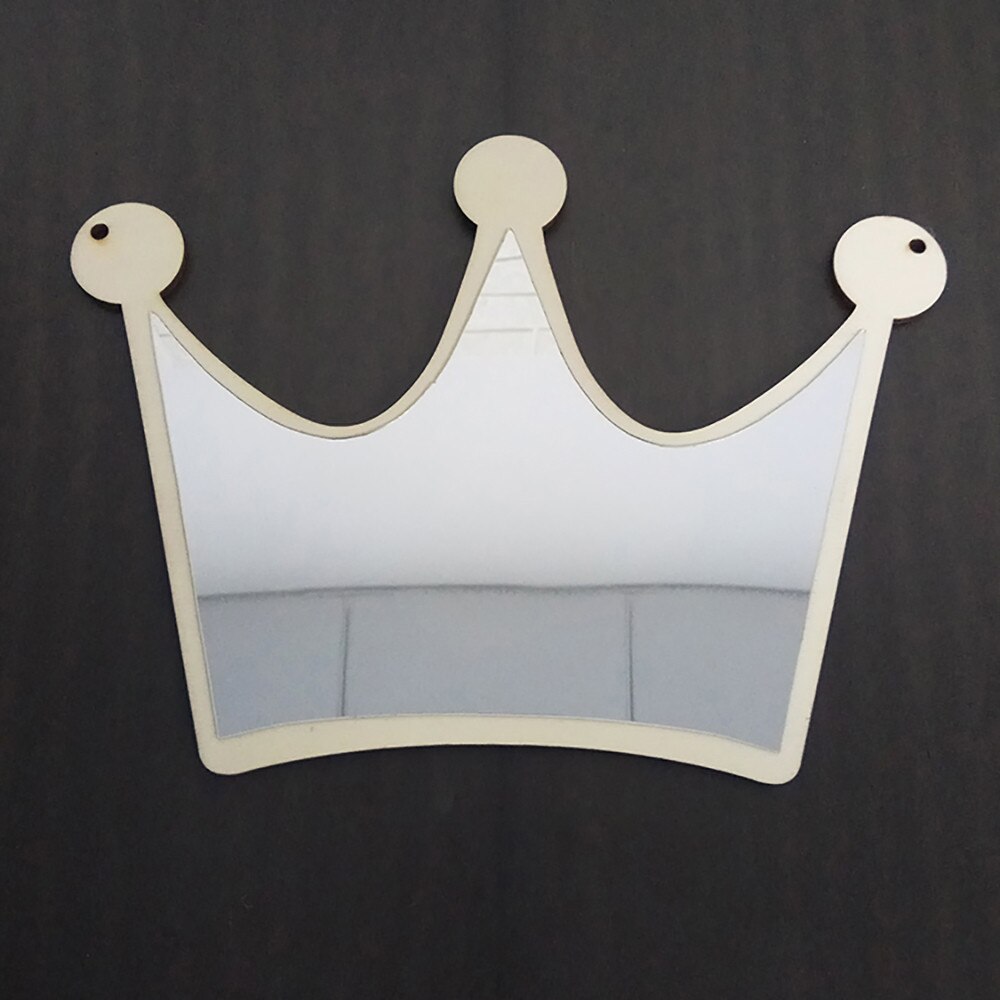 Nordic Solid Wood Acrylic Mirror 3d Mirror Wall Art Decal Wall Art Removable Room Party Wedding Home Decor #YL10