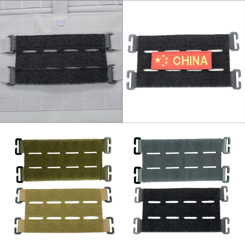 Parches Molles G92F, parches tácticos gancho y bucle, pantalla Panel, accesorio MollesStrip para mochila, Molles