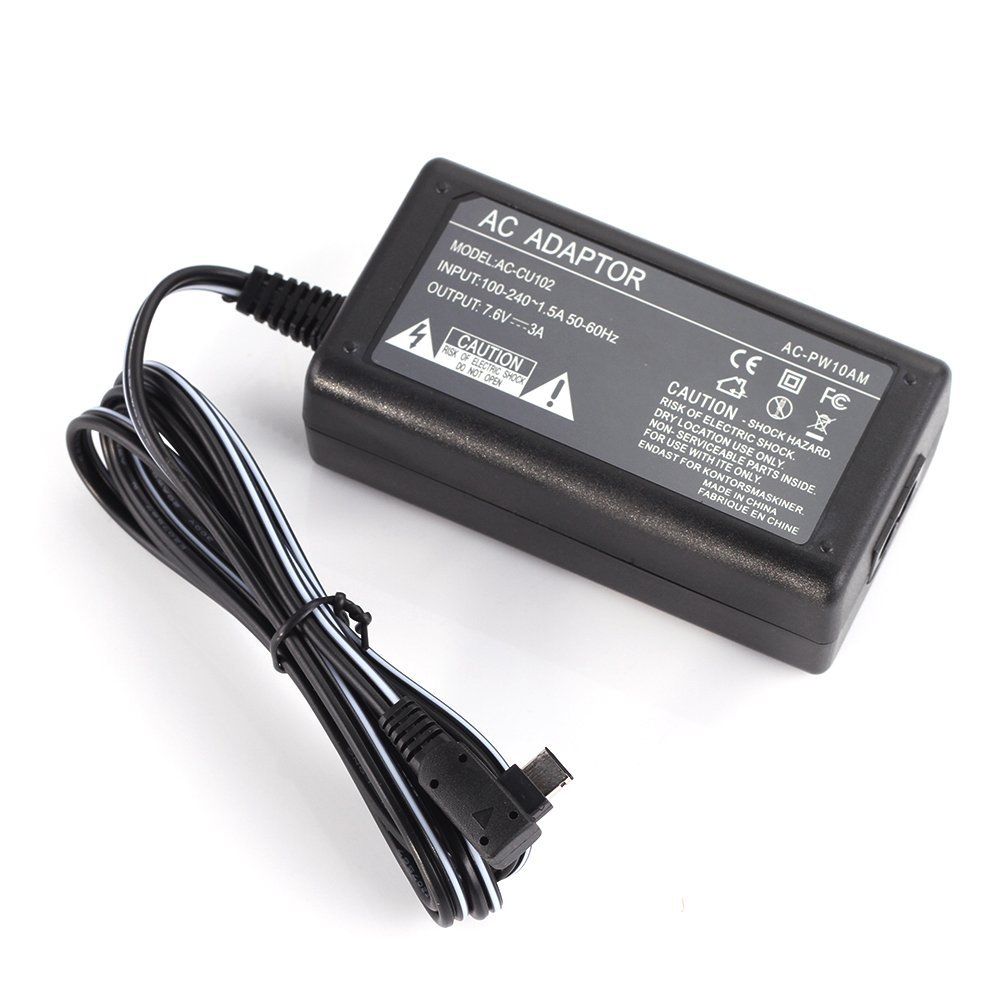 AC-PW10AM AC Power Adapter for Sony A230 A290 A300 A330 A550 A850