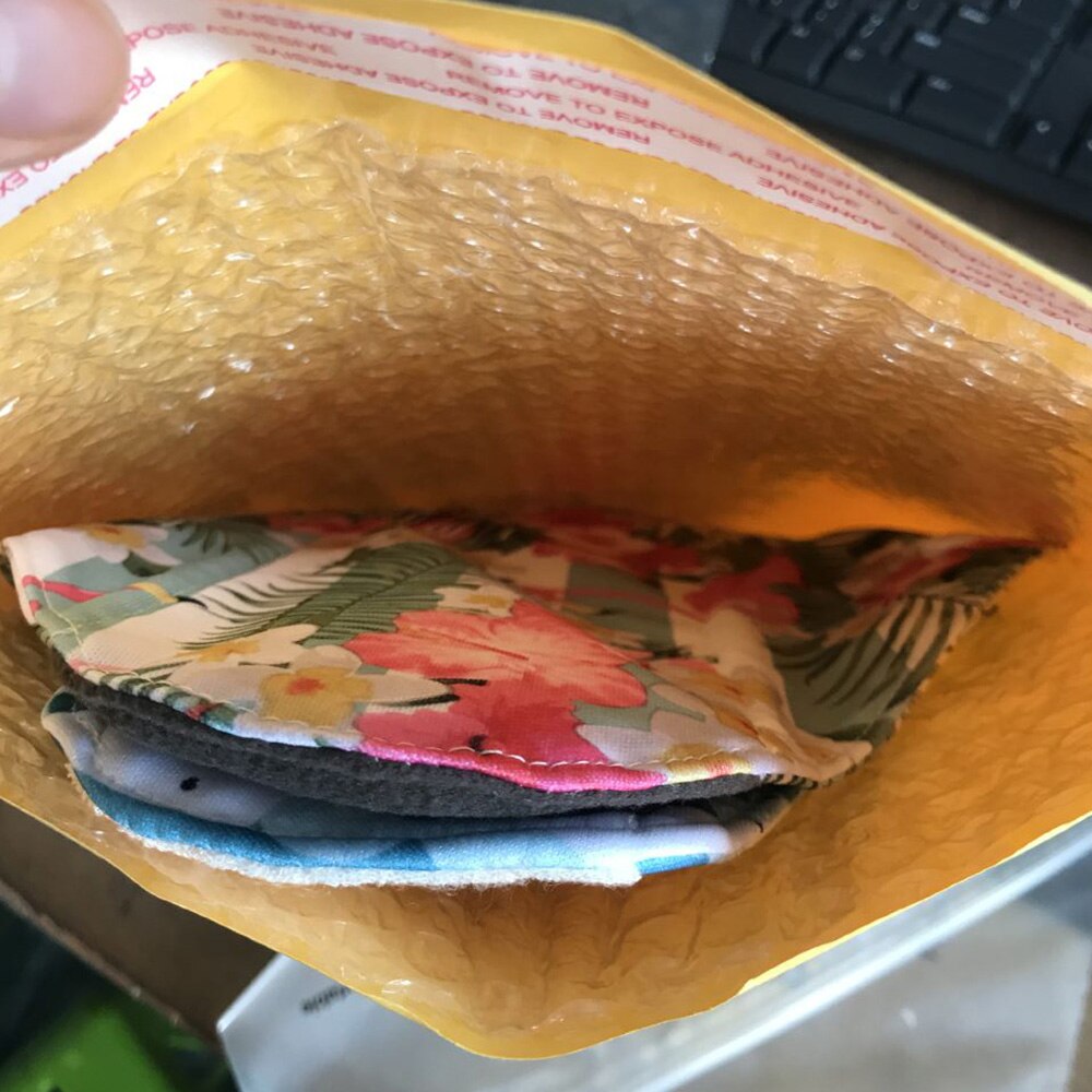 Kraft Paper Bubble Envelopes Bags Mailers Padded Envelope With Bubble Mailing Bag Use for Menstrual Pads