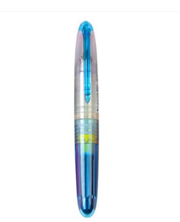 1PC transparent calligraphy pen and ink, Pilot DIY filofax drawing graffiti pens, planner pen: clear blue