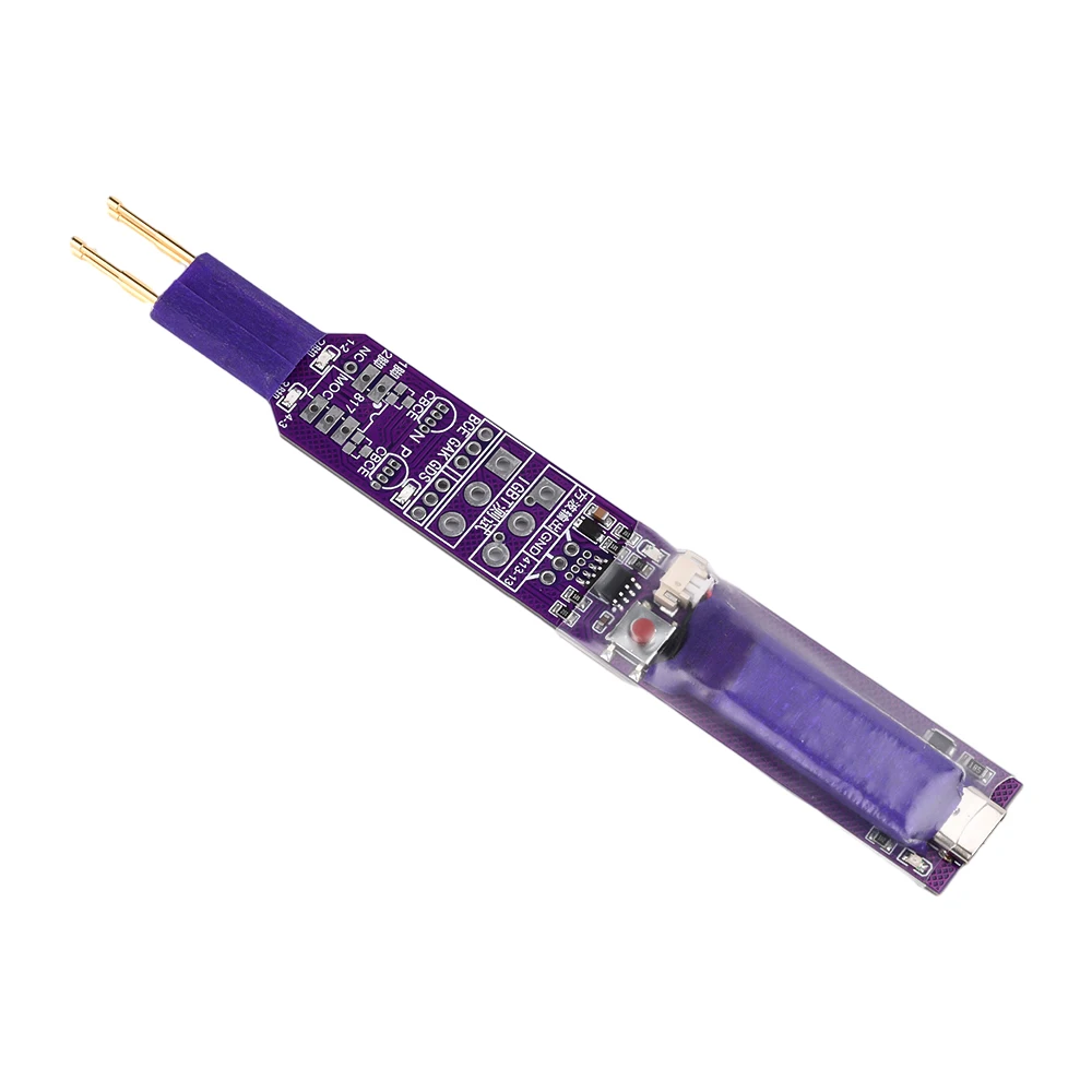 Testeur d'optocoupleur, outil de détection rapide multifonctionnel, outil de réparation électronique, Module de Test en ligne d'optocoupleur: Marron