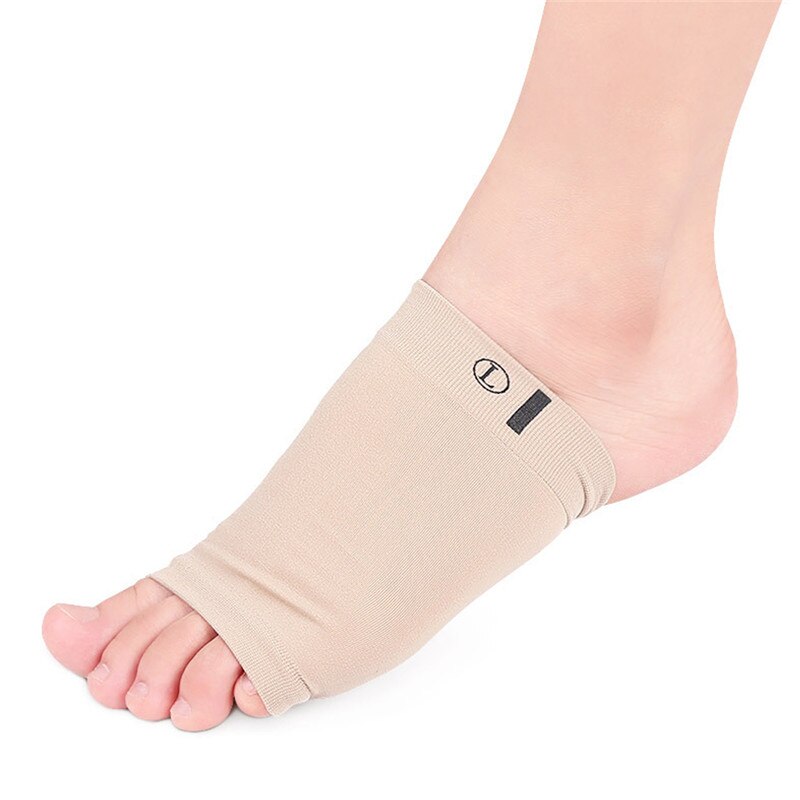 2Stck Plantarfasziitis Ferse Sporen Fuß Pflege Bogen Unterstützung Ärmeln Flache Füße Hülse Socken Entlasten Schmerzen Kissen Orthesen Einlegesohlen