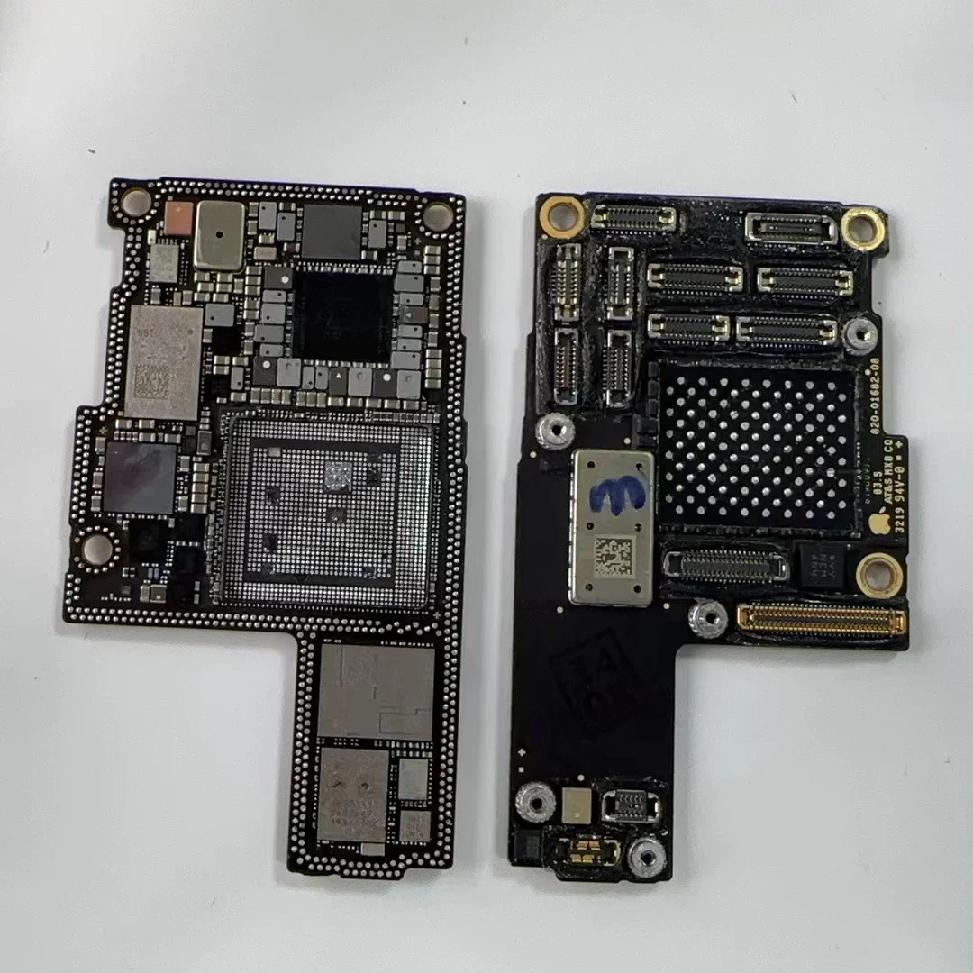 CNC schneiden Hauptplatine Für IPhone X Logik Gremium Xs Max Polieren CPU AP RF Bord iPhone11 11Profi Max Schalt CPU Basis Band Schneiden: Dschungel Grün