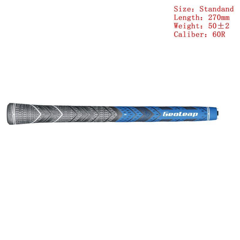Golf Grips Multi Samengestelde Cord Rubber Standaard En Midsize Golf Club Grips 10 Stks/partij: blue-standard