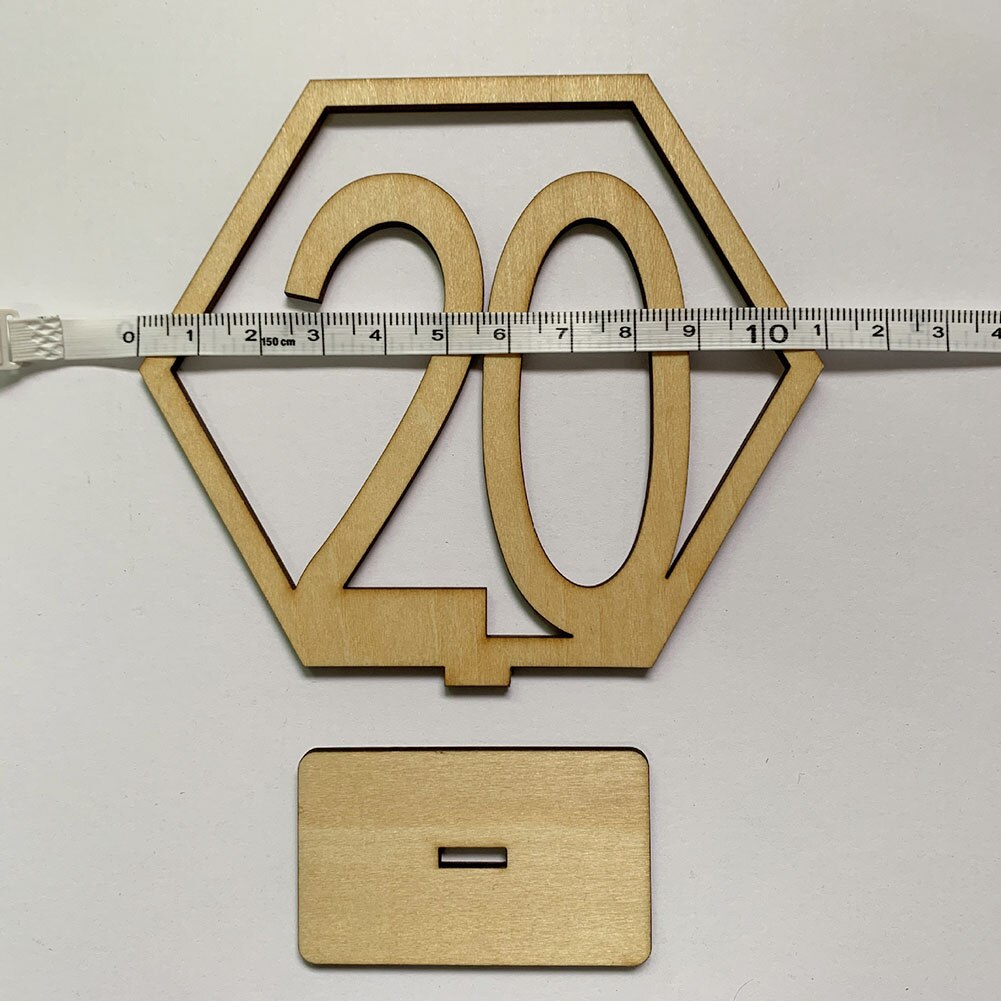 20 Stuks Tafel Nummers Wedding Seat Kaarten Vierkante Tafel Nummer Borden Voor Bruiloft Decoratie DC156