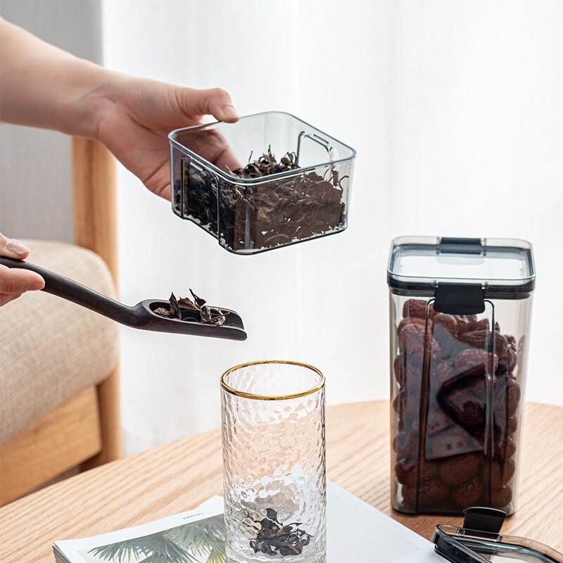 ducts storage for kitchen Food storage box storage jars kitchen Food preservation box jar set sealed food container storage