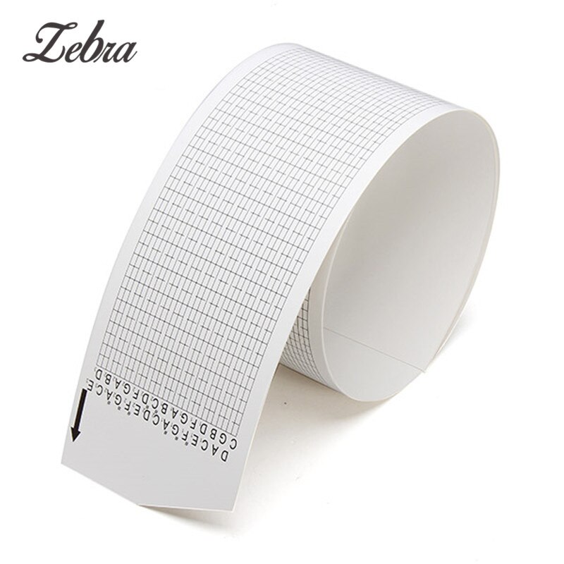 Zebra 66 x 7.1cm 30 toner spilledåse strimler blank spilledåse håndpapir tape strimler musikdele tilbehør til gør-det-selv spilledåse