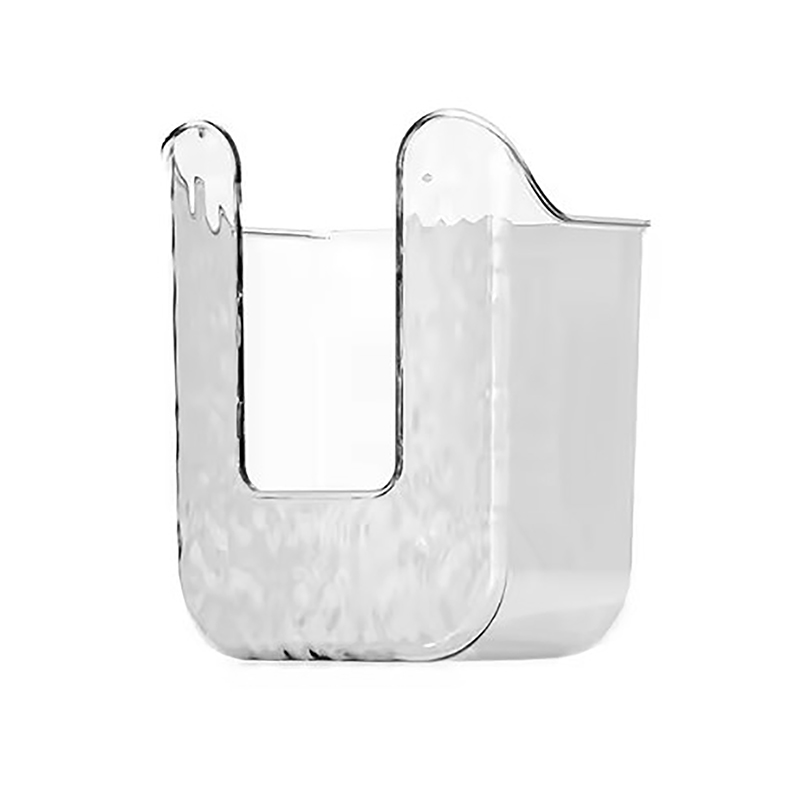 Plastic Wall-mounted Paper Towel Box Inverted No-punch Napkin Box Self-adhesive Space-saving Paper Towel Holder Bathroom: Yellow