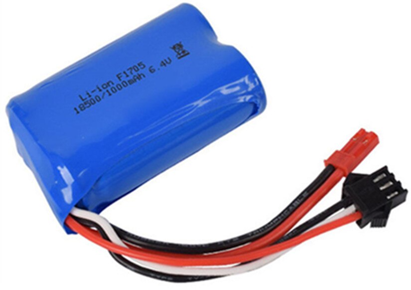 6.4v 1000mah/800mah/750mah/500mah/320mah Li-ion Battery for wltoys rc car L959 18628 Battery 6.4v for RC toys Car Boat Trucks: 1000mah