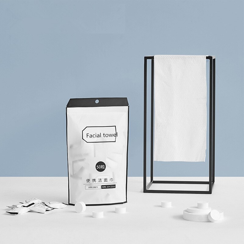 Caoruiy 500 Stück Komprimierte Handtücher - Einweg Reisetücher