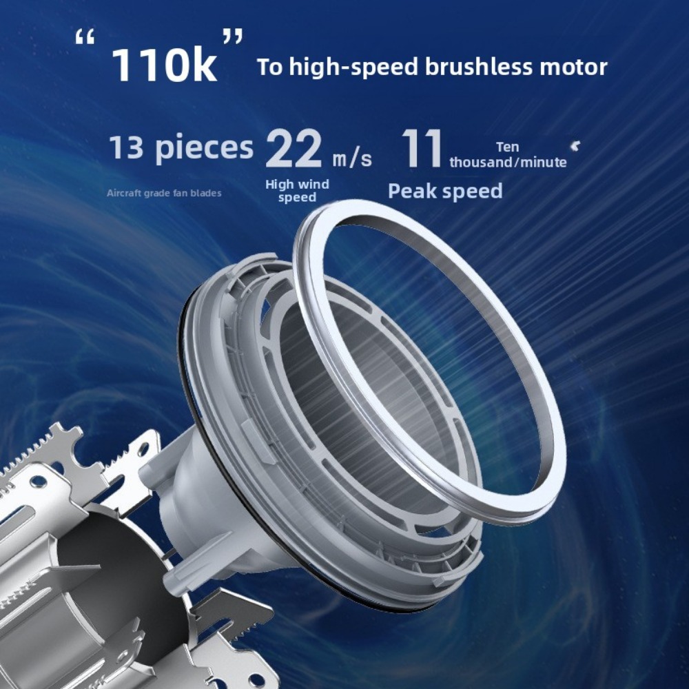 Hair Dryer with Temperature Control, Anion Functionality - Lightweight and Smooth Hair Styling