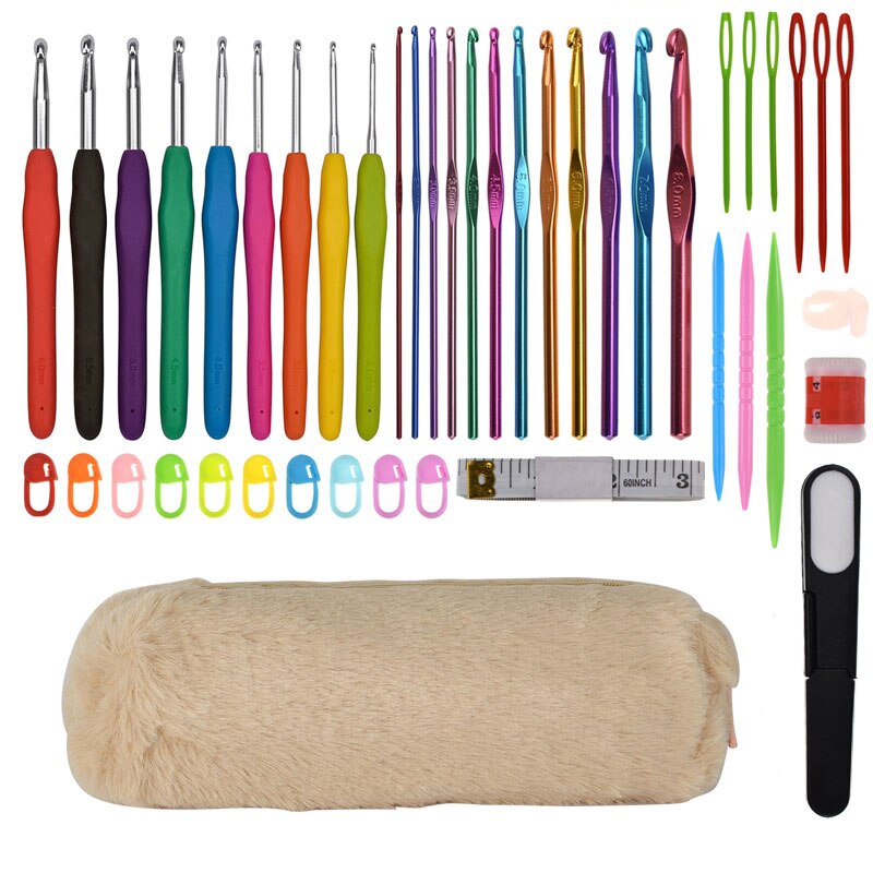 12 Styles Crochet Hook Set DIY Weave Needle Arts Craft For Knitting Needles And Crochet Hooks Sewing Tools Accessories For Women: Style 10