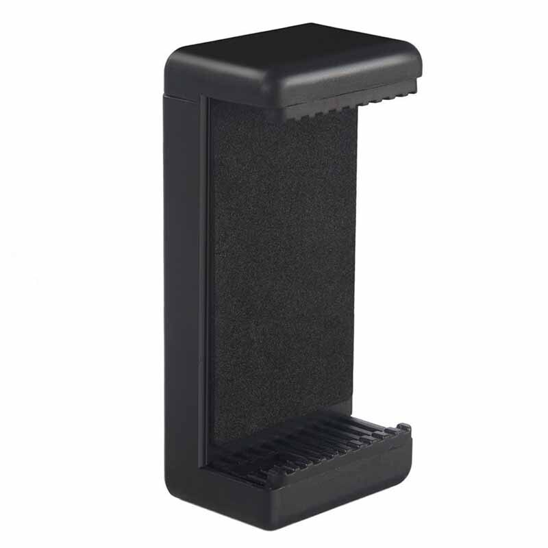 Trípode Vibrato en vivo, trípode telescópico plegable, Selfie móvil de escritorio para teléfono, soporte de cámara de fotografía para exteriores, ligero y resistente: E mobile phone clip