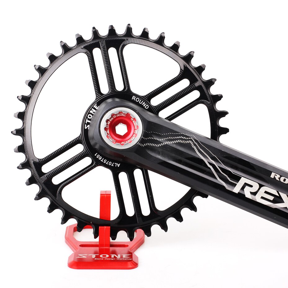 Stenen kettingblad 30mm -assig voor rex 1 rex 2 3df 3df+  rond 30t 32t 34 36 38t kettingwiel fiets tandplaat voor rotor