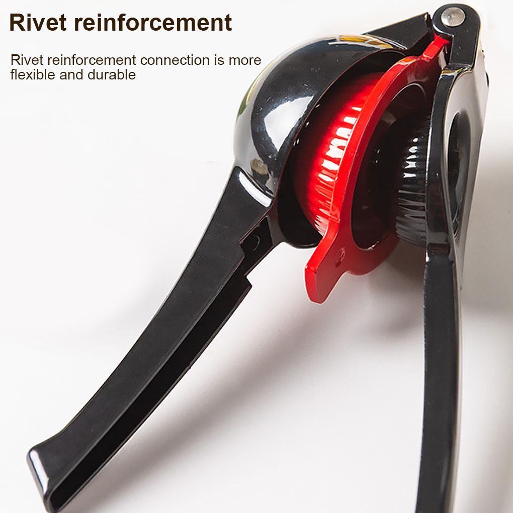 Portable Aluminum Alloy Lemon Squeezer 2 Layers Handheld Anti Rust Manual Fruit Citrus Press Juicer DIY Fruit Juicer Tool