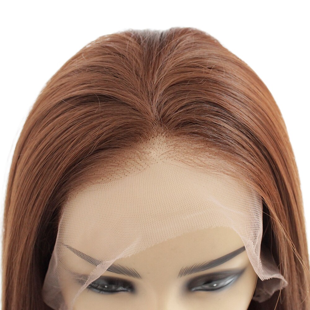 V'NICE-perruque Lace Front Wig naturelle, sans colle, grise Orange, perruques synthétiques longues et bleues pour femmes noires, résistantes à la chaleur