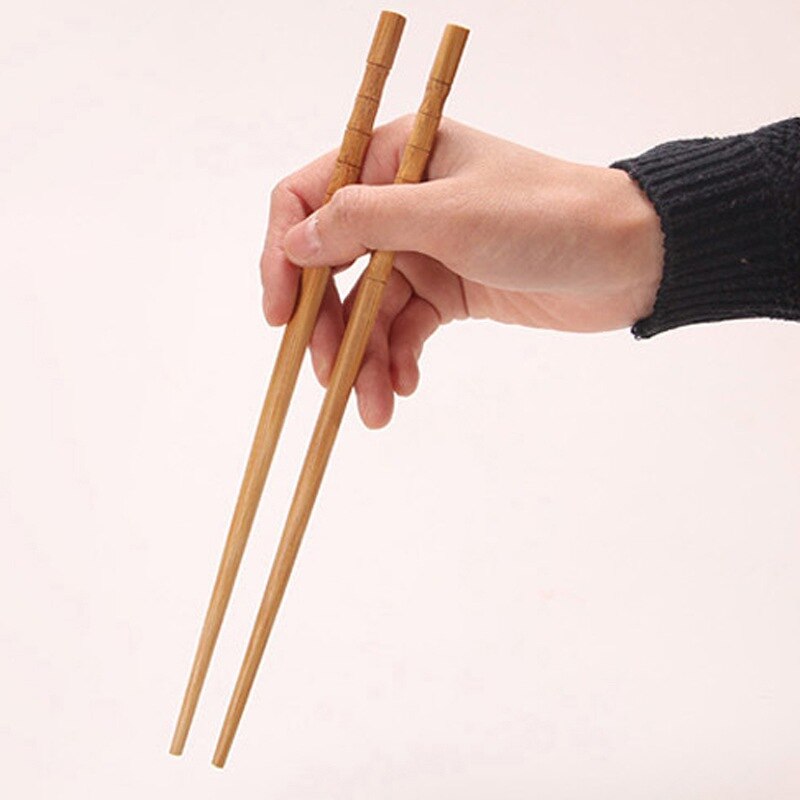 ♕Baguettes de 24CM en bambou carbonisé, antimoisissure et antidérapant, baguettes de gourde