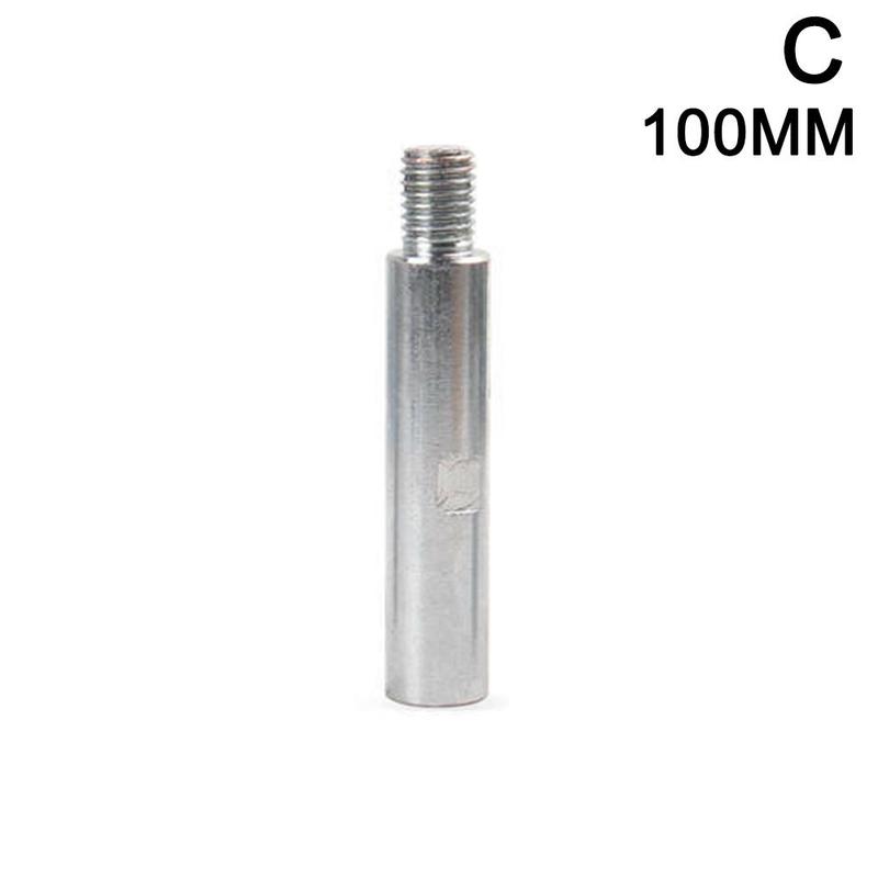 1PC Angle Grinder Extension Connecting Rod M14 Thread Adapter Extension Rod 80mm Polishing Pad Grinding Connection: 100mm