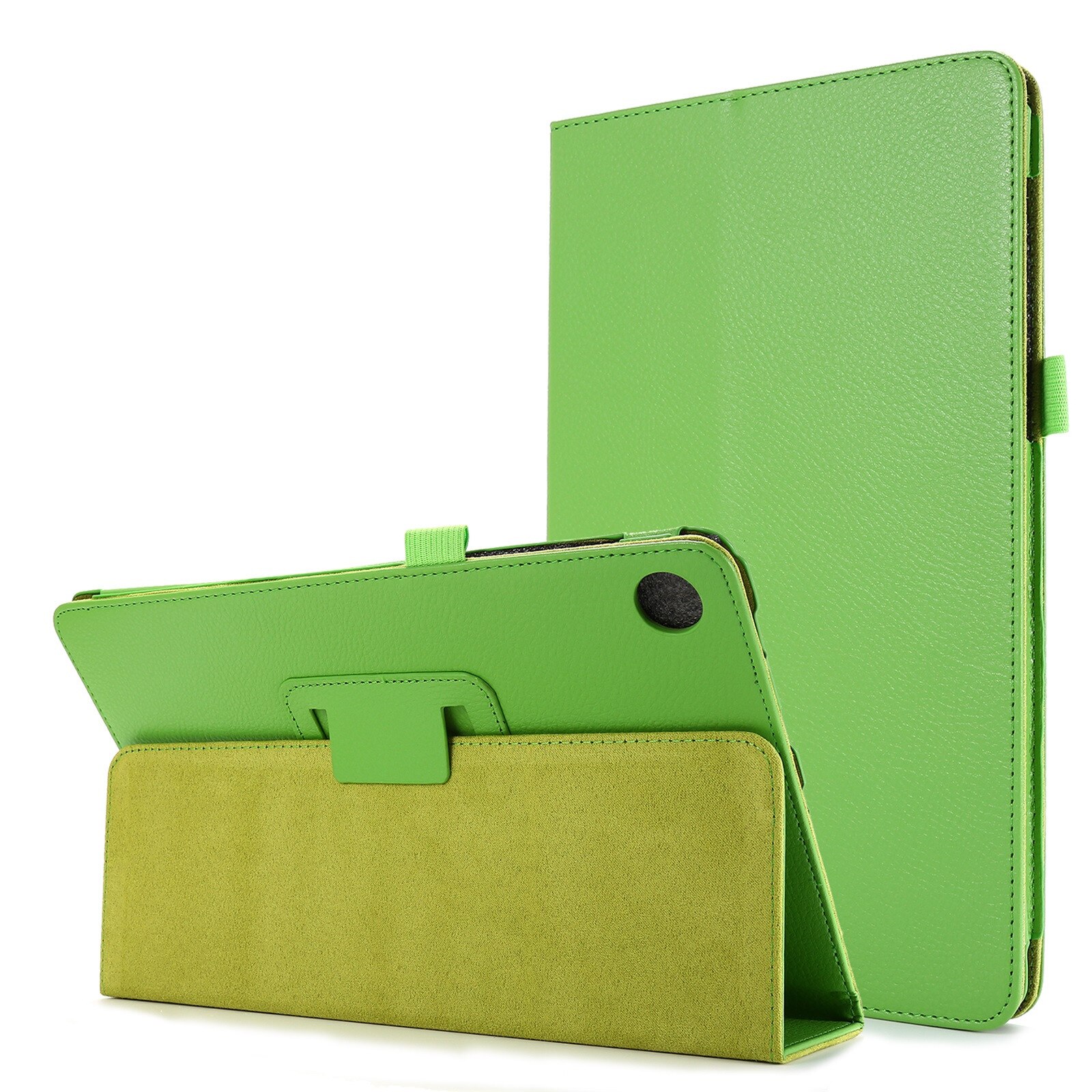 for Lenovo Tab M10 FHD Plus Tablet Case for 10.3Inch TB-X606F Tablet PC Folding Folio Case Protective Cover Protetor Stand: Green