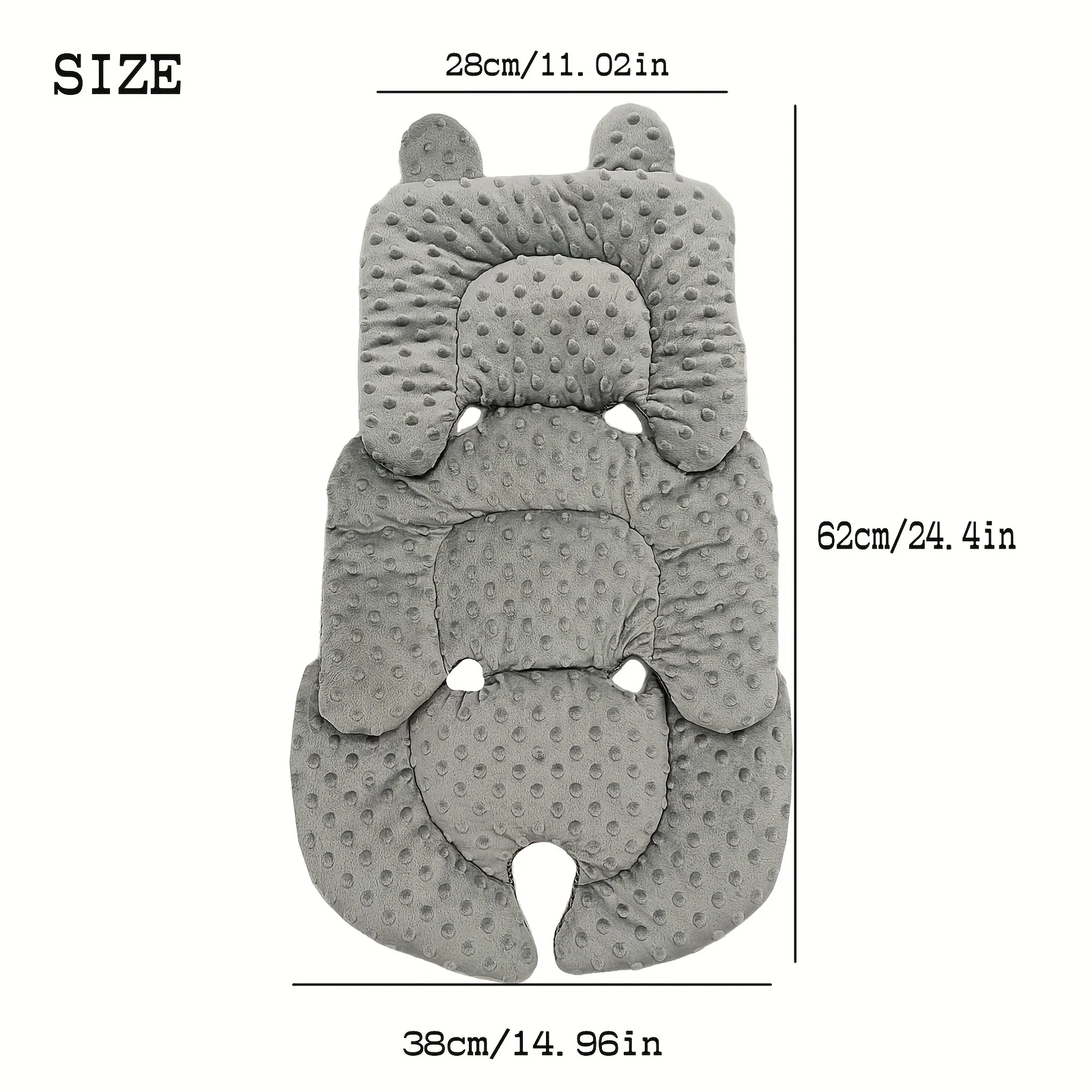Cuscino per seggiolino auto per neonato Cuscino per seggiolino auto universale per neonato per sedile/buttafuori/passeggino Accessori per passeggino Seggiolino auto per bambini