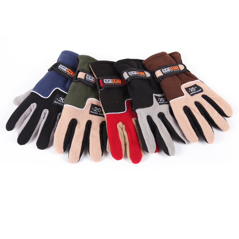 Vinter varmare vindtät full finger män kvinnor sporthandskar unisex motorcykel ridning skidhandskar snö snowboard skidhandskar