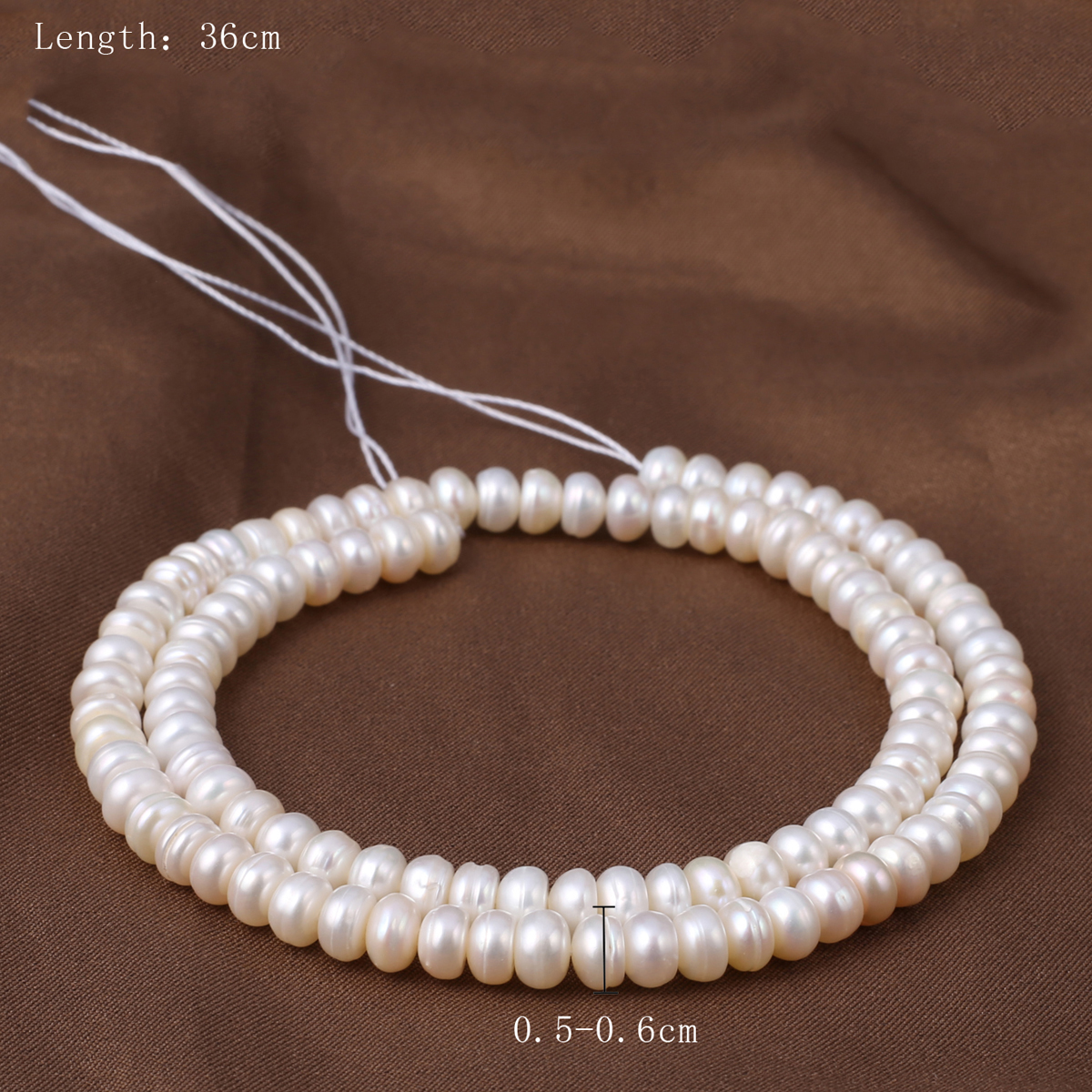Natuurlijke Zoetwater Parel Kralen Kralen Witte Onregelmatige Ronde Vierkante Losse Spacer Kralen Voor Sieraden Maken Diy Kettingen: Black