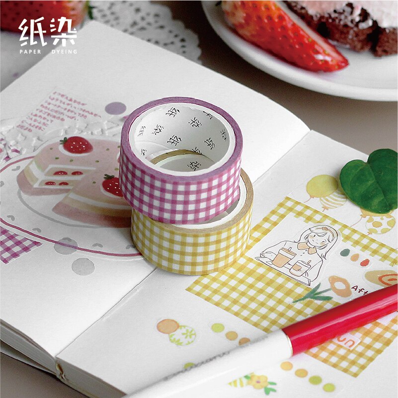 2Cm * 5M Kawaii Rooster Serie Kleur Decoratieve Plakband Masking Washi Tape Diy Scrapbooking Sticker Label Japanse briefpapier