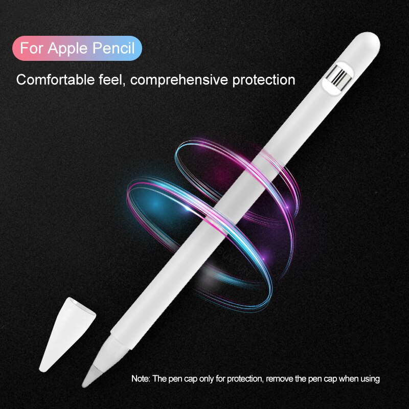 4in1 Kleurrijke Zachte Siliconen Compatibel Voor Apple Etui Compatibel Voor Ipad Tablet Touch Pen Stylus Beschermhoes Cover