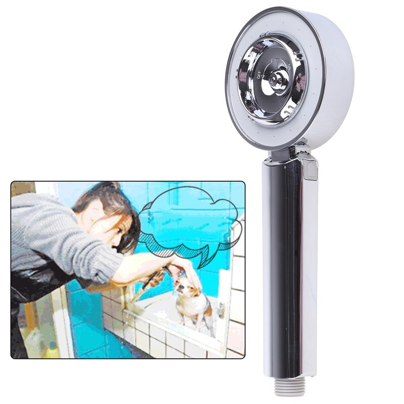 Rociador de baño para perros y gatos, cabezal de ducha de doble cara, boquilla de grifo, accesorio de ducha para lavado de perros, suministros para mascotas