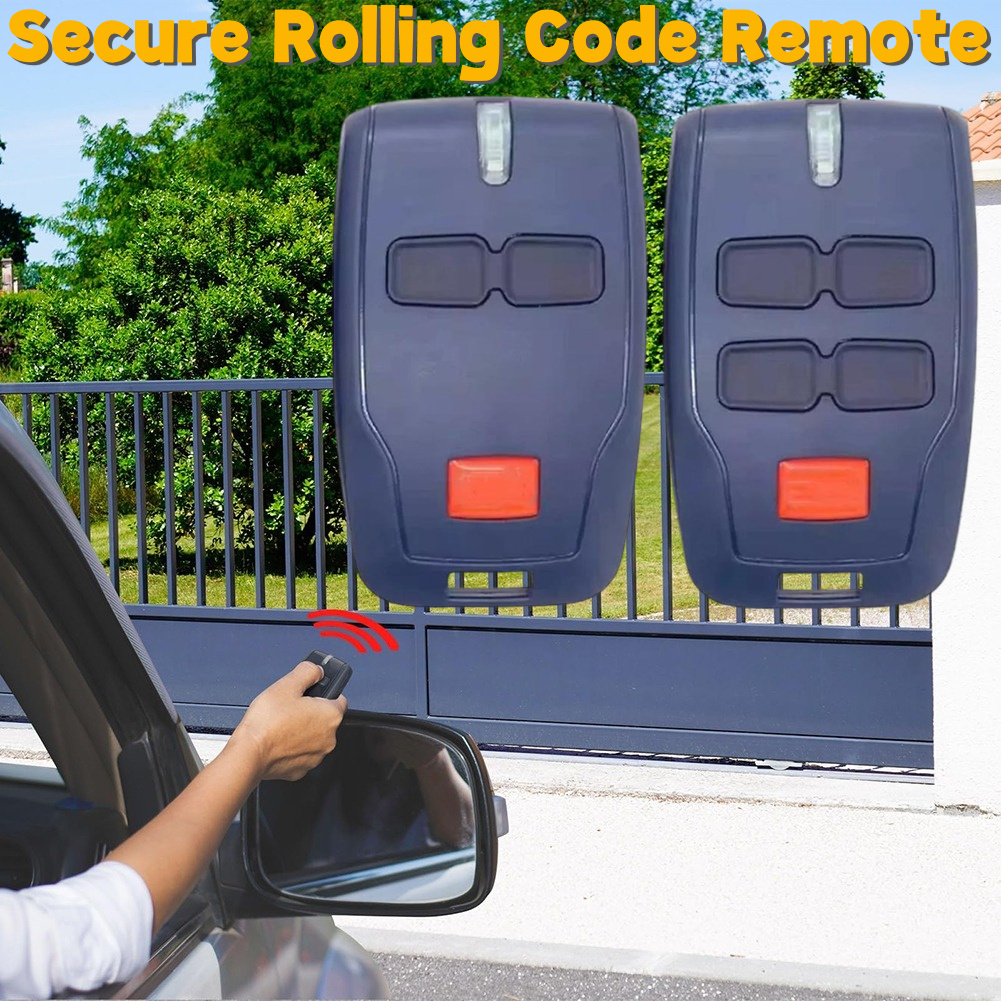 Portable Wireless RF Remote Control Automatic Door Remote Control Sliding Gate Control Remote for Garage Door Opener