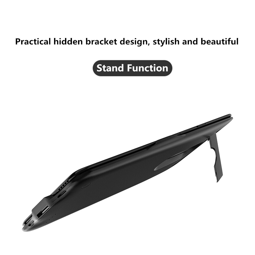 HSTNBVEO 6800mAh Energie Bank Batterie fallen Für OnePlus 7 Profi Batterie Ladegerät Fällen Aufladen Energie fallen Für OnePlus 7 Energie Bank