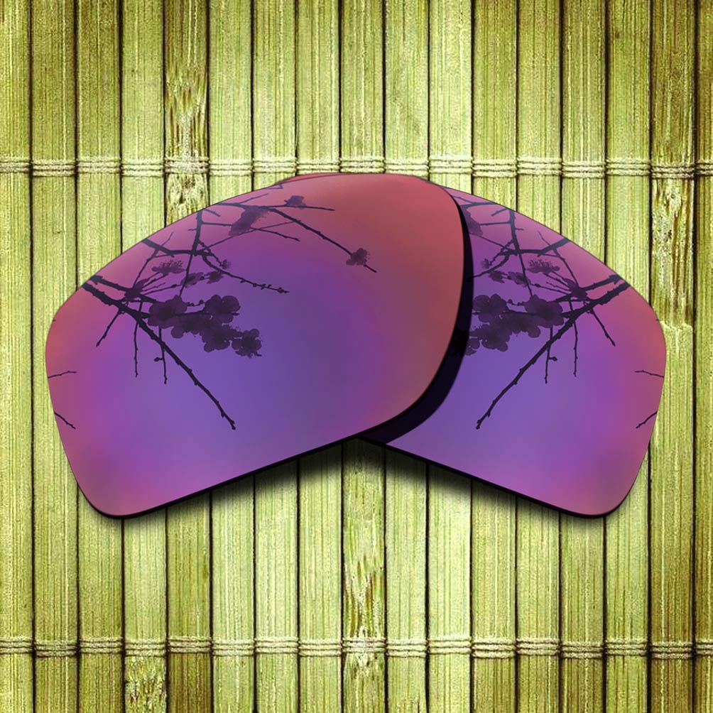 Polarized Replacement Lense For-Oakley Triggerman Sunglasses Frame True Color Mirrored Coating - Options: Midnight Sun