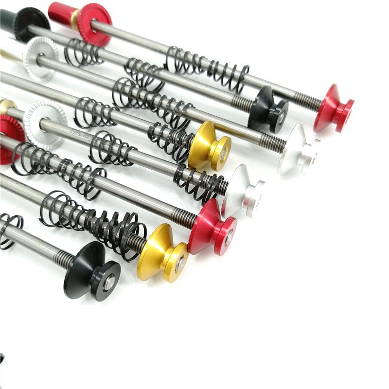 Titanium Alloy Quick Release Lever 74mm 85mm 100mm 130mm 135mm MTB Road Folding Bike Wheelset Quick Release Rod Litepro Brompton