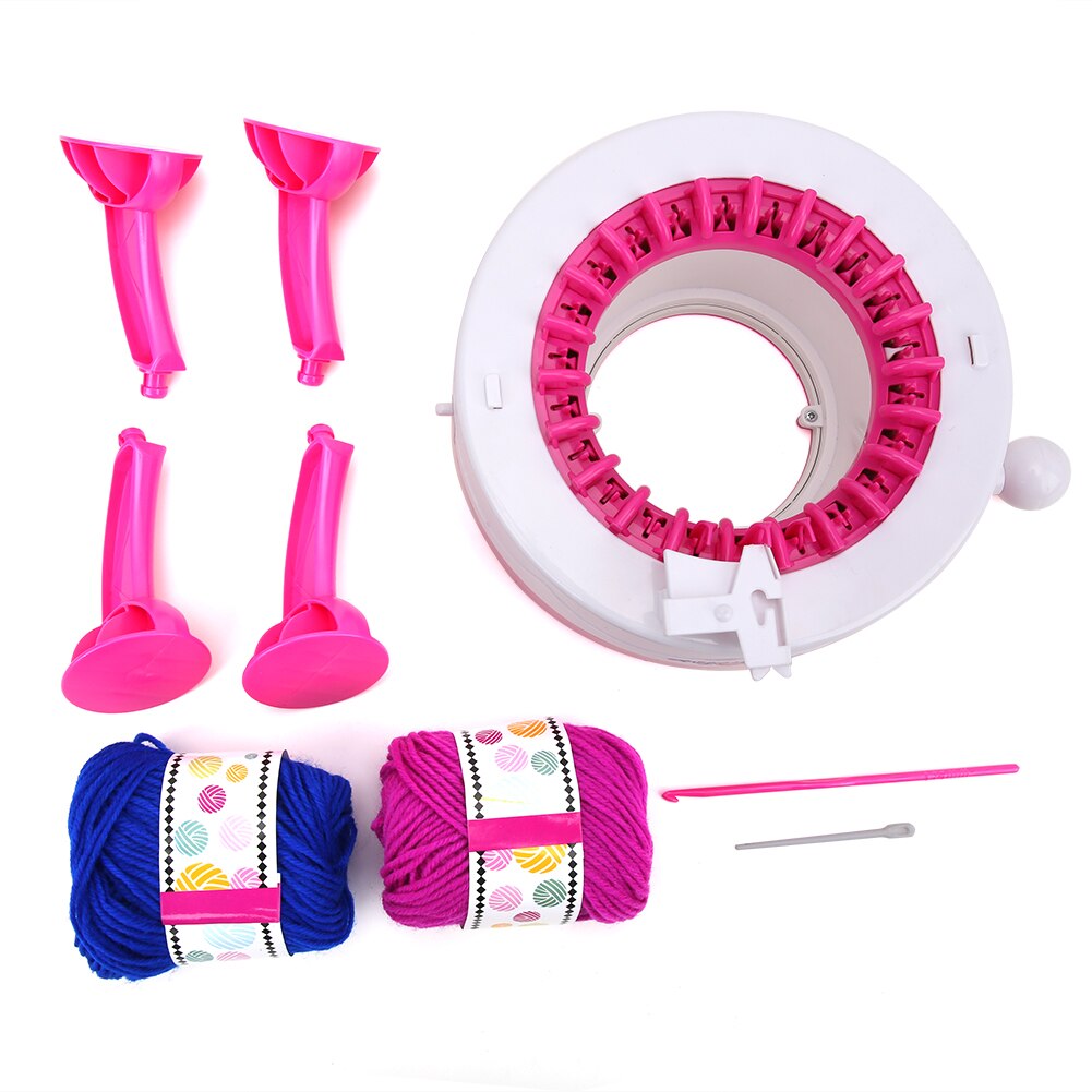 Knitting machine smart round knitting machine board rotating double knitting Christmas for adult children knitting for